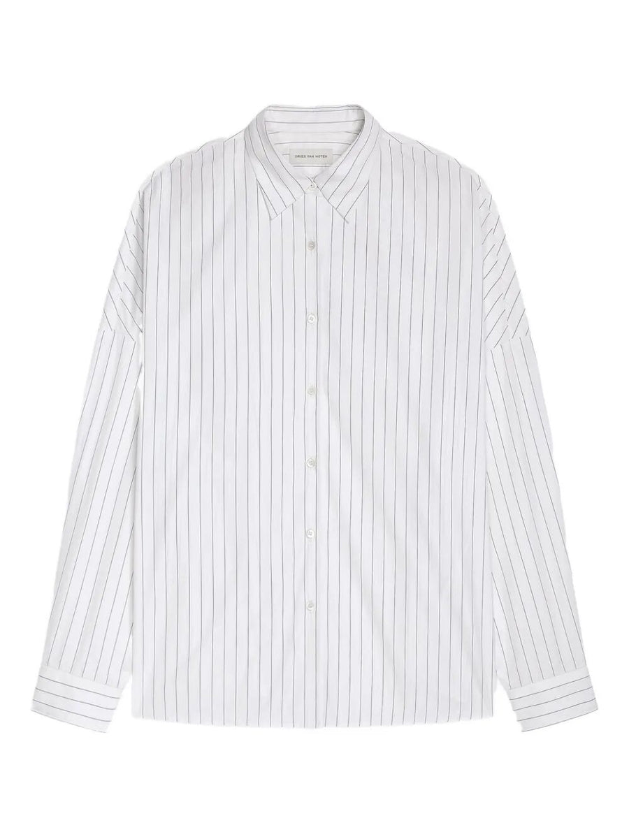 Dries Van Noten Women Casia Striped Shirt