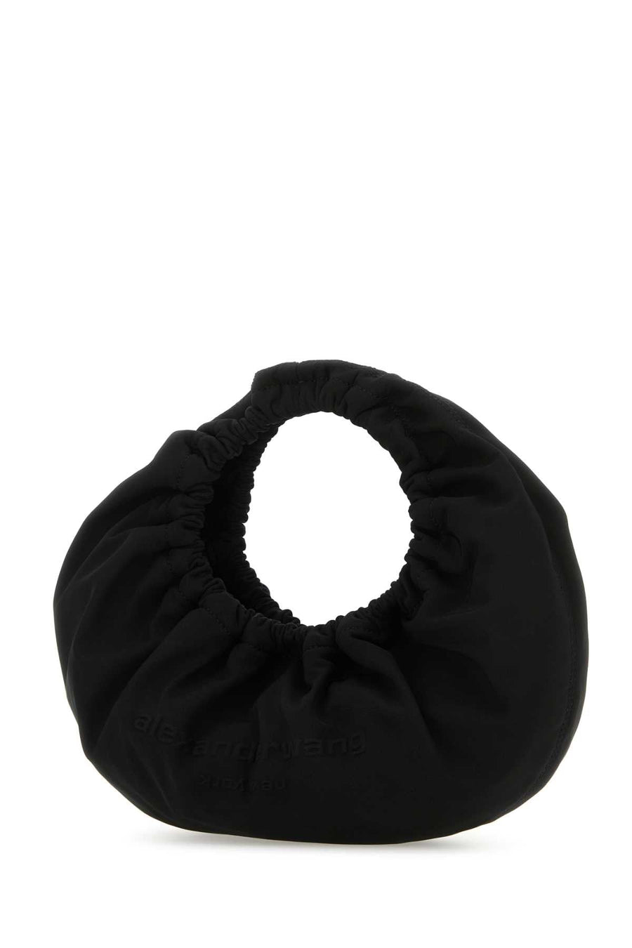 Alexander Wang Women Black Fabric Crescent Small Handbag