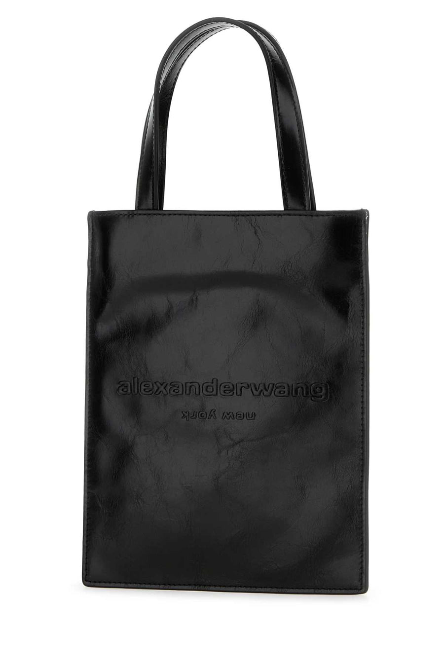 Alexander Wang Women Black Leather Small Pinch Handbag