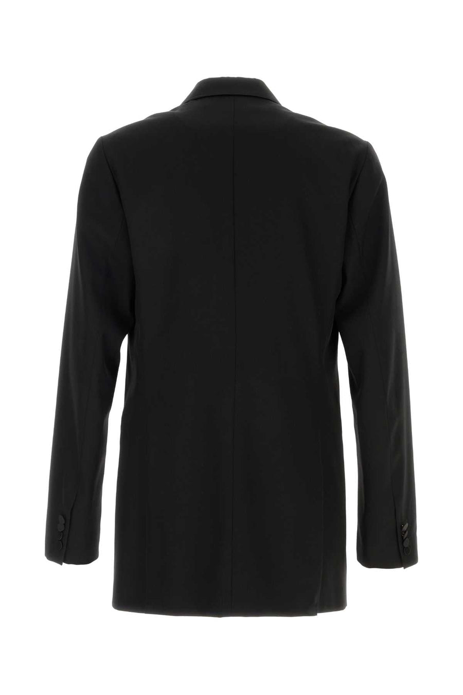 Dries Van Noten Men Black Wool Blend Bartux Blazer